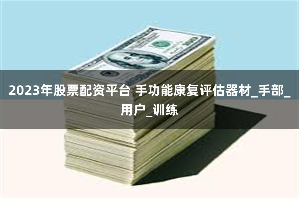 2023年股票配资平台 手功能康复评估器材_手部_用户_训练